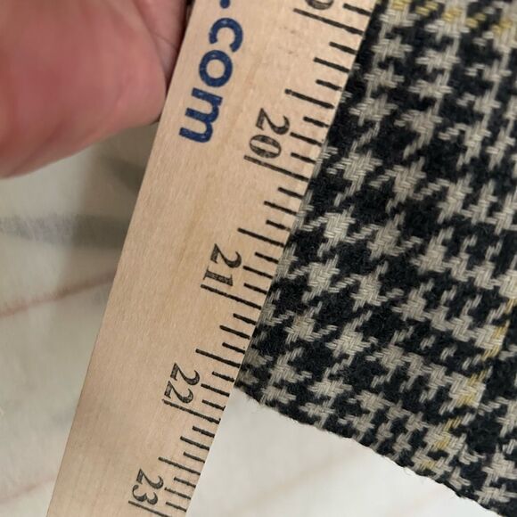 Miss Pendleton Vintage Plaid Houndstooth Tweed Wool Blazer Academia Sz 4 - Picture 7 of 10